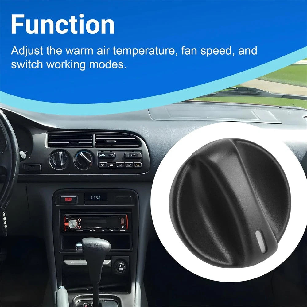 Temp Fan Heater Control Knob for 94-97 Honda Accord (1994-1997)