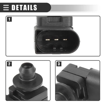 Manifold Air Pressure Sensor Replacement for BMW X5 Black