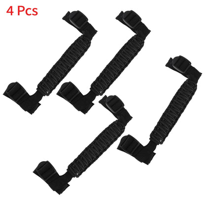 Roll Bar Grab Handles for Jeep Wrangler JL 4 Door (2024-2025) Black