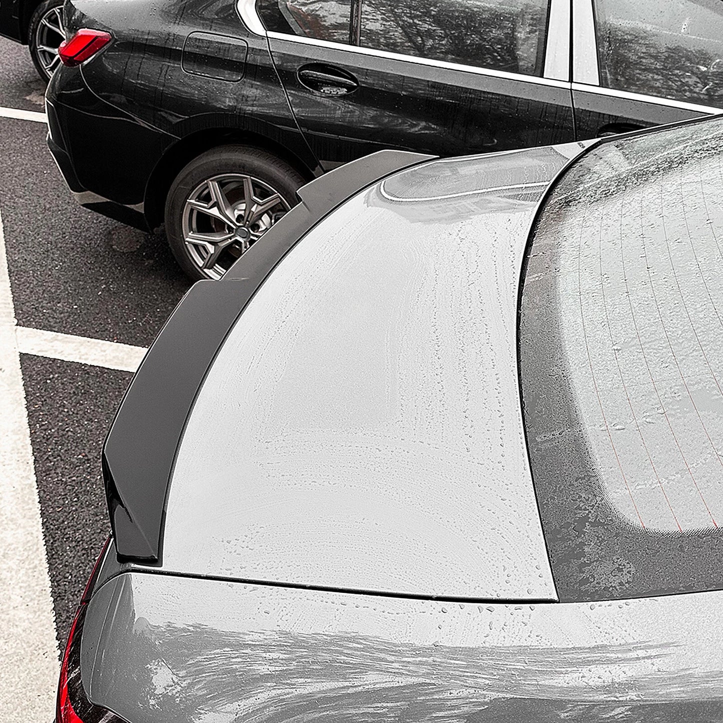 Rear Boot Spoiler Lip for BMW i5 G60 525i 530i M60 (2024-up) Gloss Black