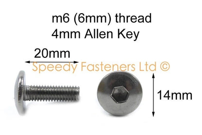 10pc Belly Pan Fairing Kit Stainless m6 6mm Bolts Wellnuts for Motorcycle