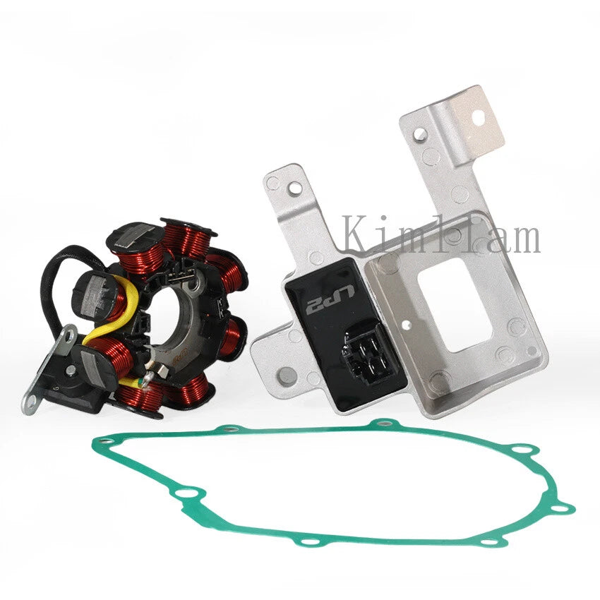 Stator Coil, Rectifier, Gasket for Honda ANF125 Innova 125 (2003-2006)