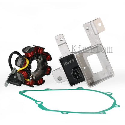 Stator Coil, Rectifier, Gasket for Honda ANF125 Innova 125 (2003-2006)