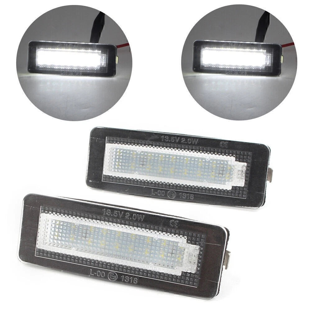 LED License Plate Light for Benz Smart Fortwo Coupe Convertible (2007-2015)