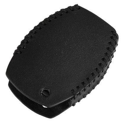Black PU Leather Key Fob Cover for Benz A B C E G R Class CLS GL