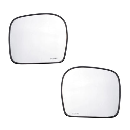Side Mirror Glass Lens Pair Fits Toyota Hilux Tiger D4D MK4 Pickup 2002-04 D06