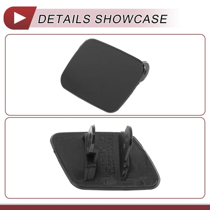 Bumper Trim Nozzle Cover for BMW X5 (2007-2013) Black