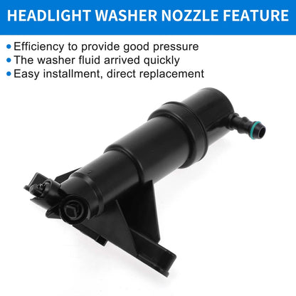 Front Headlight Washer Nozzle for BMW 525i 550i 535xi (2007-2010)