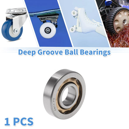 Deep Groove Ball Bearings 17x44x11mm for Scooter Skateboard Wheel