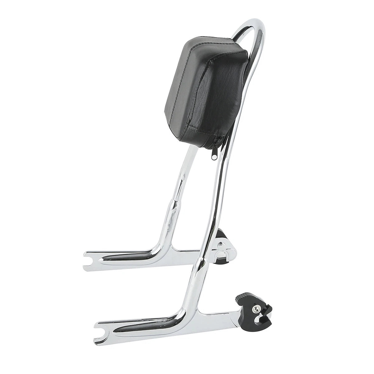 Chrome Detachable Sissy Bar Backrest for Harley Softail Fat Boy (2000-2017)