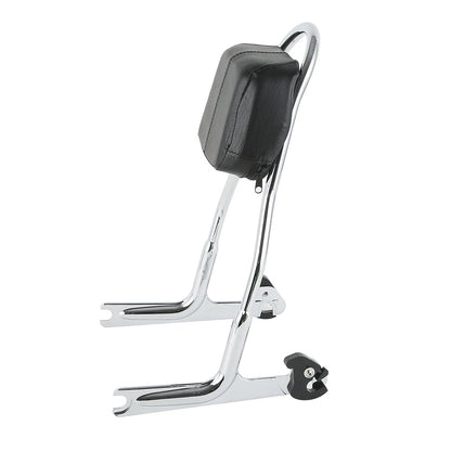 Chrome Detachable Sissy Bar Backrest for Harley Softail Fat Boy (2000-2017)