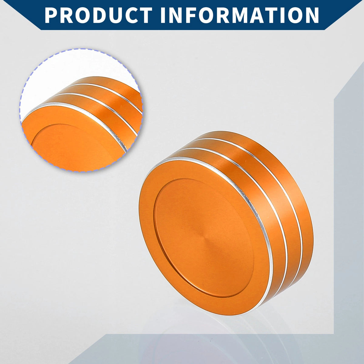 Orange Gear Shift Knob Cover for Subaru Forester (2019-2022)