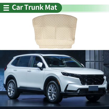 Heightened Edge Cargo Liner Rear Trunk Mat for Honda CRV (2023-2024) Beige XPE