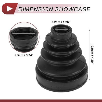 Inner CV Joint Boot Kit with Clamps for Toyota 4Runner (2024)