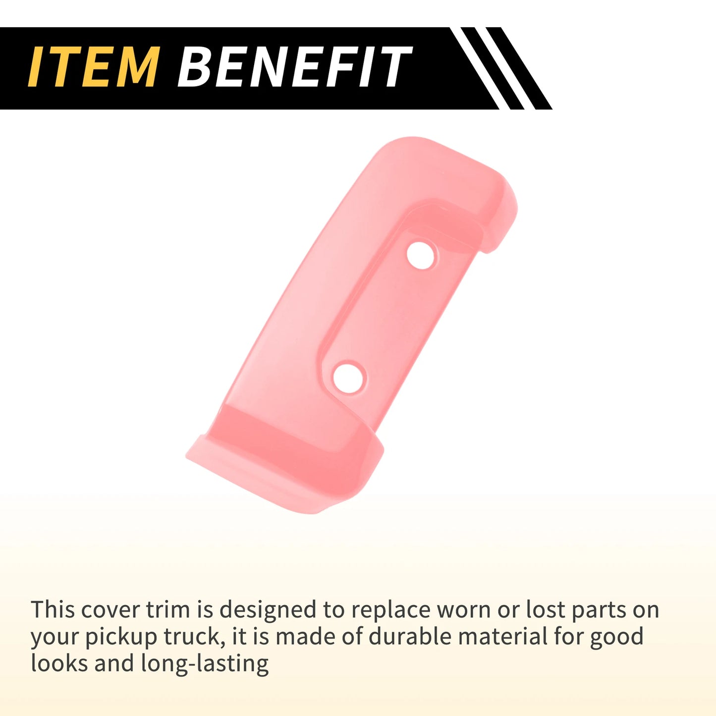 Rear Door Latch Lock Cover Trim for Jeep Wrangler JL JLU (2018-2024) Pink