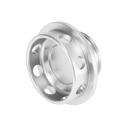 Silver Tone Gas Oil Filler Plug Cover for Subaru Ascent (2019-2021)