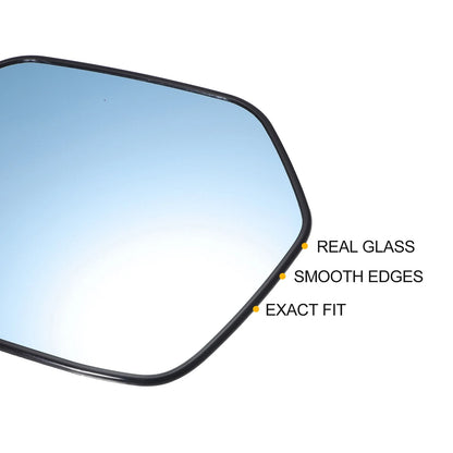 Right Side Blue Heated Mirror Glass for Honda CR-V 2007-2011