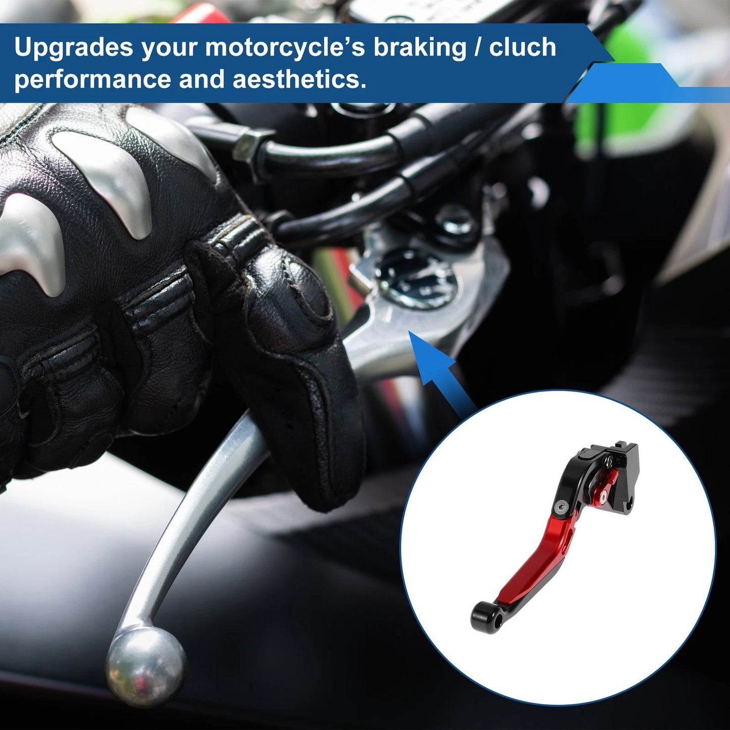 Levers / Adjustable Short Long for Kawasaki ER-5 (2004-2005)