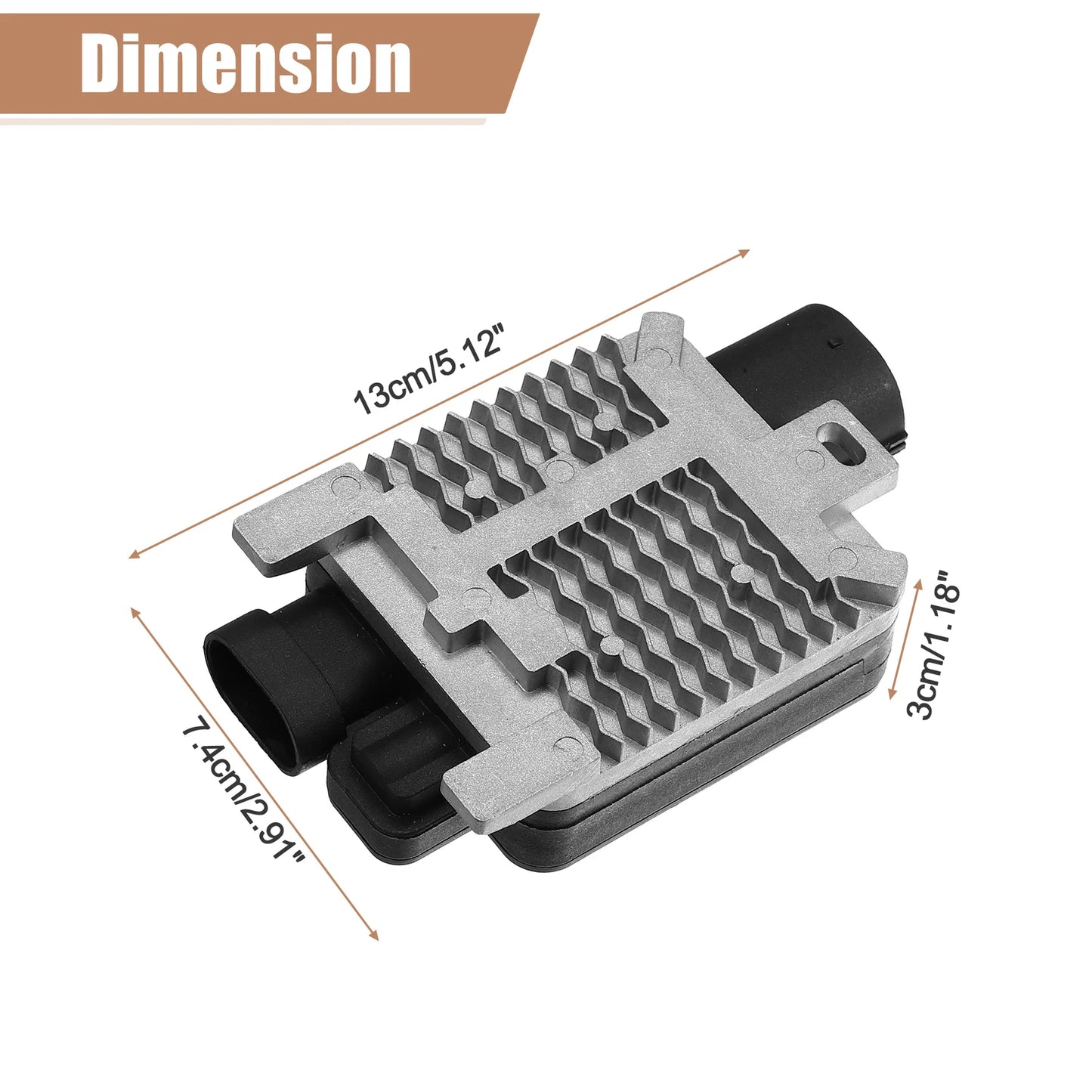 Engine Cooling Fan Control Module for Ford Edge (2015-2023)