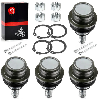 4x A-Arm Ball Joint for Suzuki KingQuad 450 500 700 750 (2005–2023)
