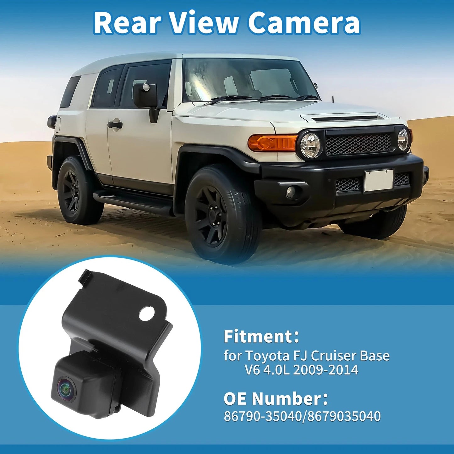 Rear View Park Assist Backup Camera for Chevrolet Avalanche (2007 - 2008)