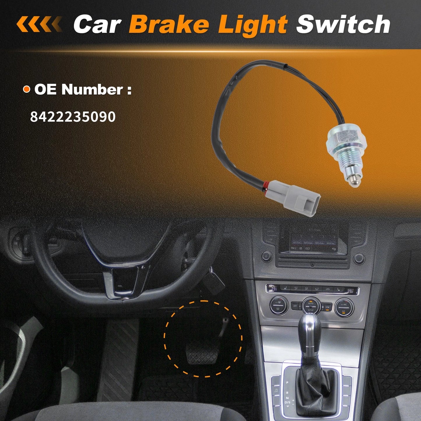 Brake Light Switch 1 pc for Toyota FJ Cruiser (2007–2022)