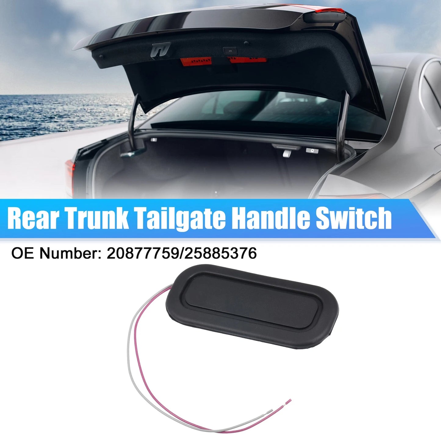 1 Pcs Rear Trunk Switch Button for Buick Enclave 3.6L (2008–2017)