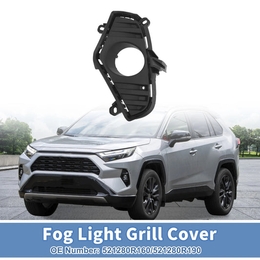 1 Pc / Front Left Fog Light Grill for Toyota RAV4 (2019–2023)