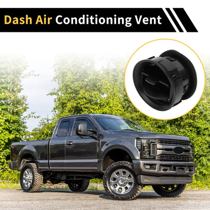 Dash AC Heater Air Vent for Ford F150 2009-2014 Center Outlet Black