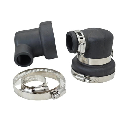 90° Heat Exchanger End Cap for Bowman 3186NP Volvo 28mm/70mm ID 2Pcs