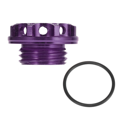 Purple Aluminum Alloy Gas Oil Filler Plug Cover for Subaru