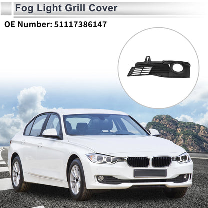 Front Left Fog Light Grill for BMW 3 Series (2015-2019)