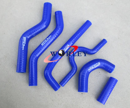 Green Silicone Radiator Hose Kit for Kawasaki KX250F KXF250 (2007-2008)
