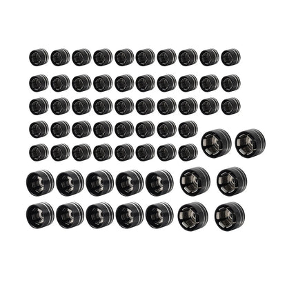 62X Engine Bolt Caps Cover Kit for Harley Road King Street Glide (2007-2016)