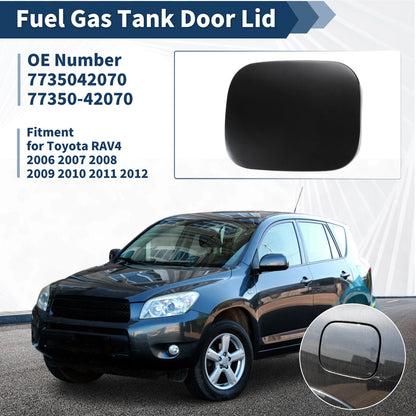 Fuel Tank Door Gas Fuel Filler Door Cap for Toyota RAV4 (2006-2012)