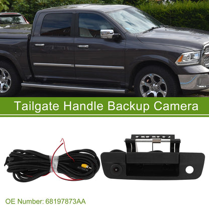 Tailgate Handle Backup Rear View Camera for Dodge Ram 1500