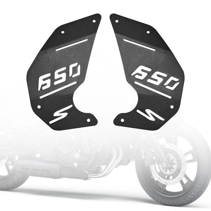 Engine Side Plate Cover Black for Kawasaki Vulcan S VN650 (2015-2022)