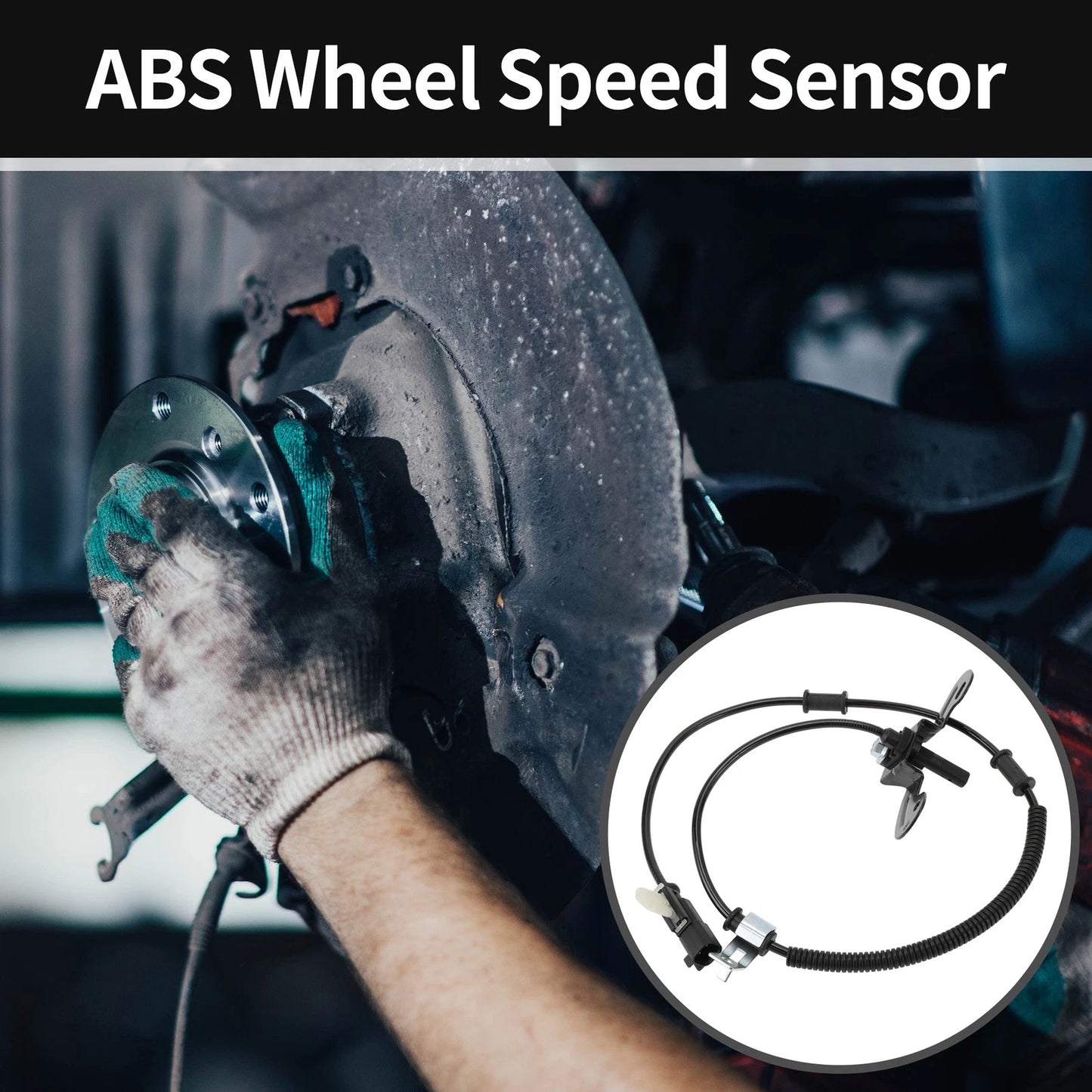 ABS Wheel Speed Sensor Front Right for Ford E-150 (2011-2014)