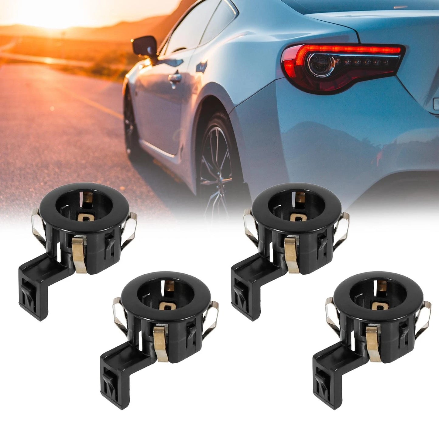 4 x Parking Sensor PDC Retainers for Toyota Sienna, GX460, Sequoia (2004-2023)