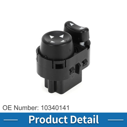 Car Mirror Switch Plastic Black for Chevrolet HHR Impala Monte Carlo