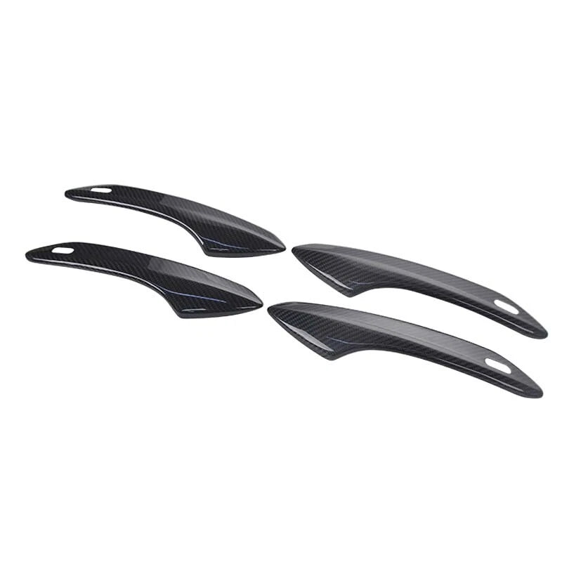 Real Carbon Fiber Exterior Door Handle Cover Trim Fit For Lexus RX350 NX350