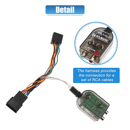 Subwoofer Amplifier Plug & Play Harness 70-1765 for Toyota Camry (2007-2011)