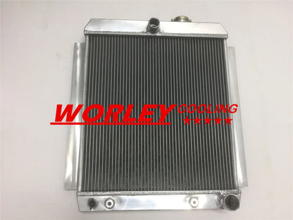 Aluminum Radiator & Fan for 49-54 Chevy Truck Pickup (1948-1954)