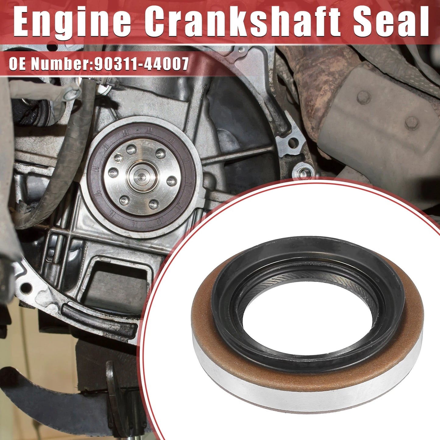 Engine Crankshaft Oil Seal for Toyota Tacoma, Tundra (1995-2015)