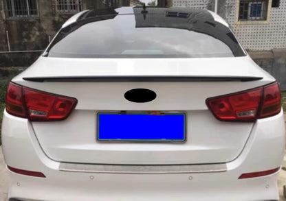 Glossy Black Rear Trunk Spoiler Wing Lip Cover for 2014-2015 Kia K5 Optima