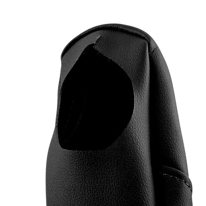 Black Leather Front Seat Armrest Cover for Honda Odyssey (2005-2010)