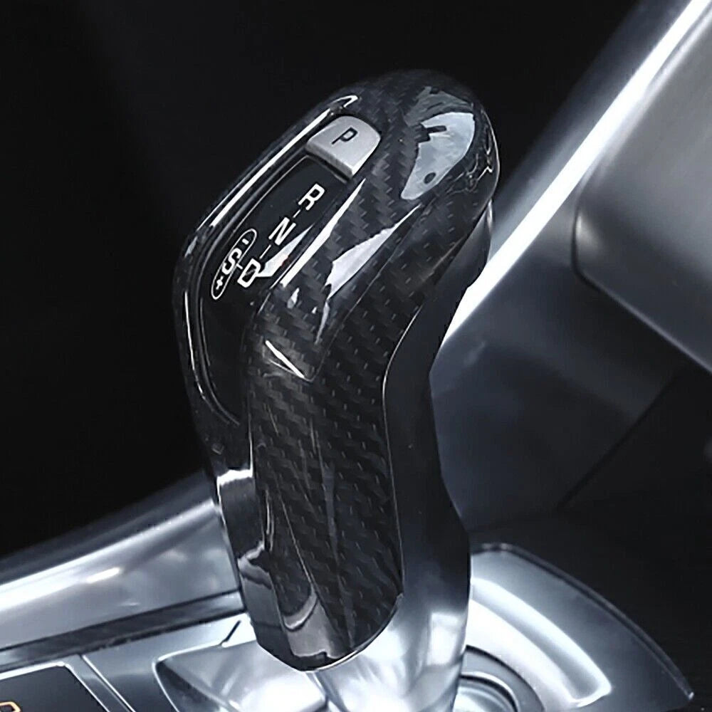 1x Black Gear Shift Knob Cover for Land Rover Range Rover Sport (2018-2020)