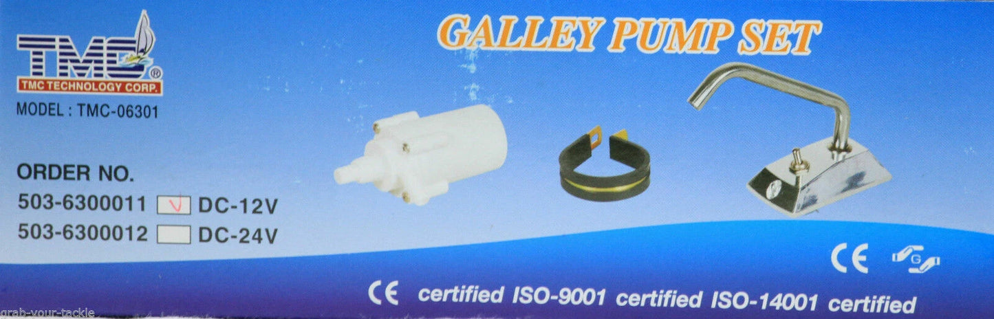 12V Water Pump TMC Galley Electric for RV/Boat/Caravan