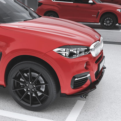 Bumper Spoiler Lip Splitter for BMW X6 F16 (2015-2019)