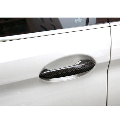 Real Carbon Fiber Door Handle Cover Trim Fit For BMW G30 G38 G32 G08 G02 G05 G20